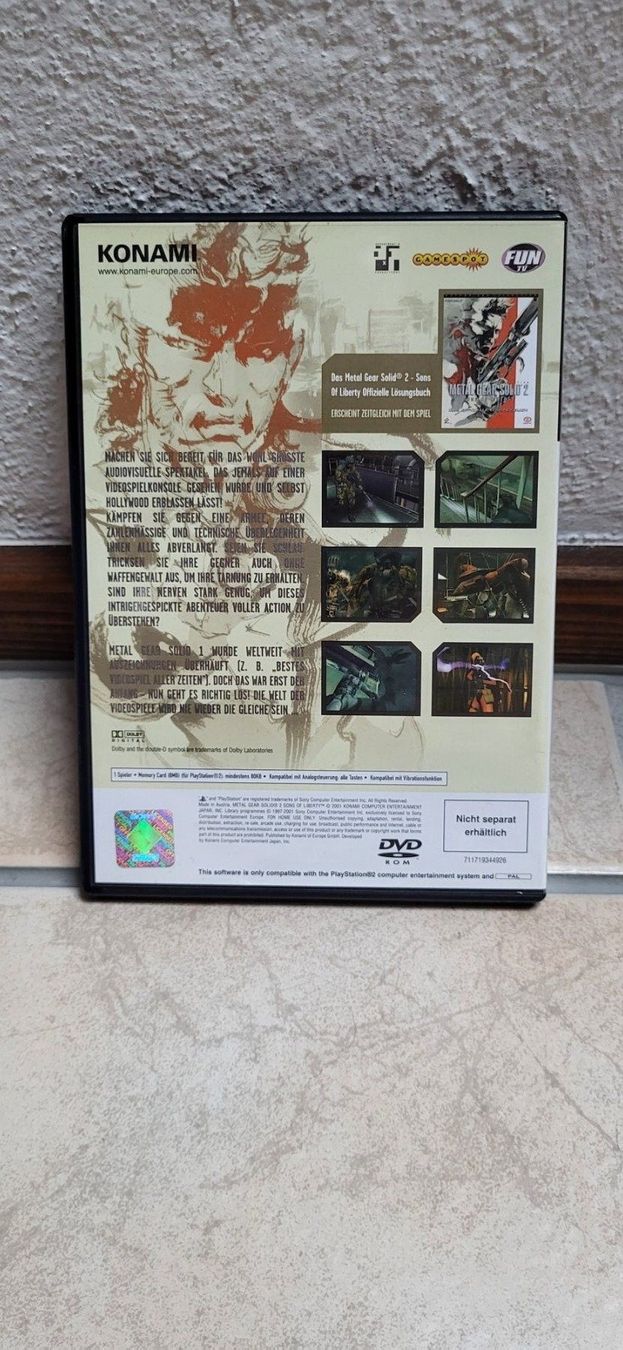 Sony Spiele: PS2 - Metal Gear Solid 2 – Gebraucht aus Münsingen von Heroism2010 1