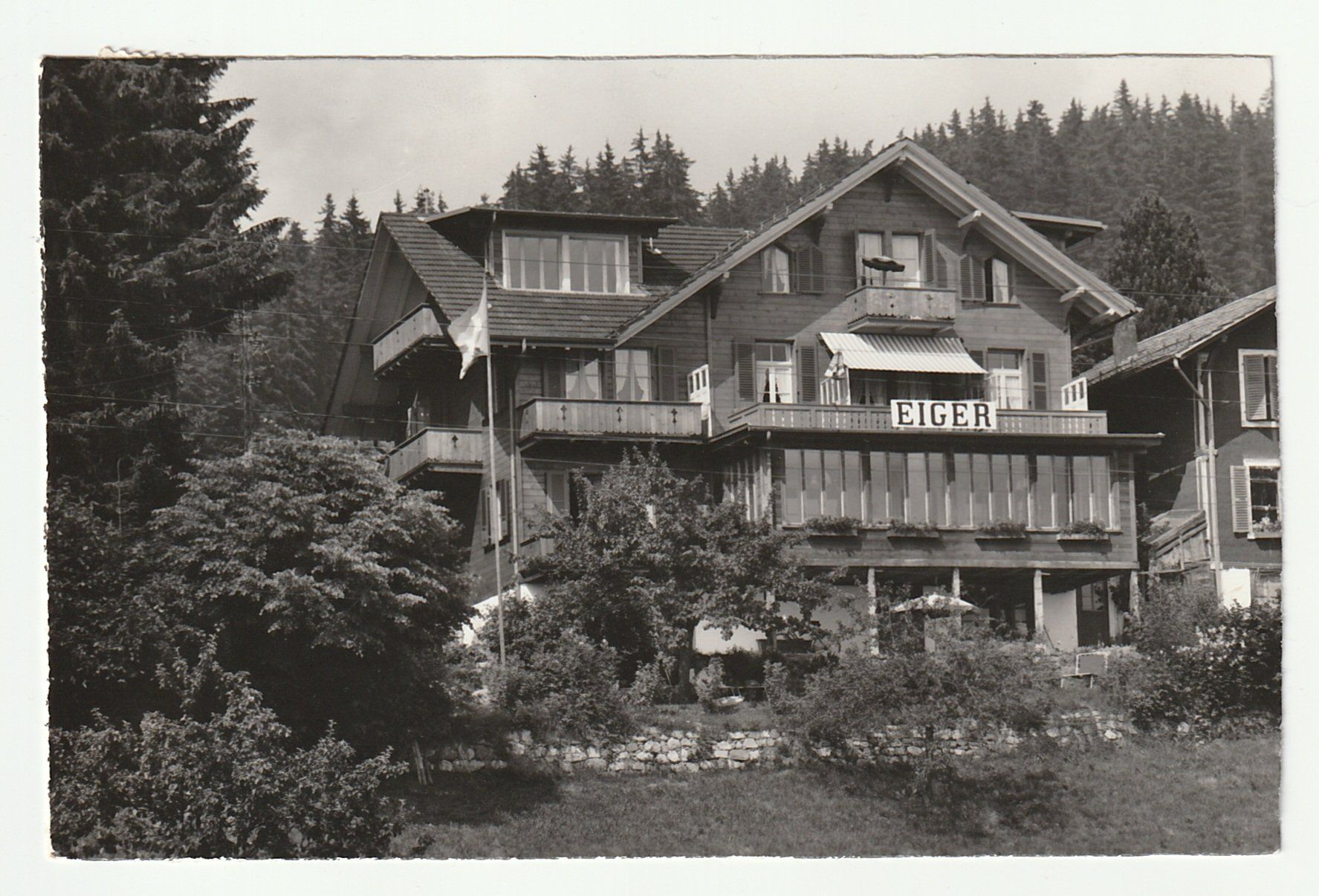 Cartoline postali: 1965, Beatenberg, Pension Eiger, Bern – Usato da St. Gallen venduto da Ricardo_Deals