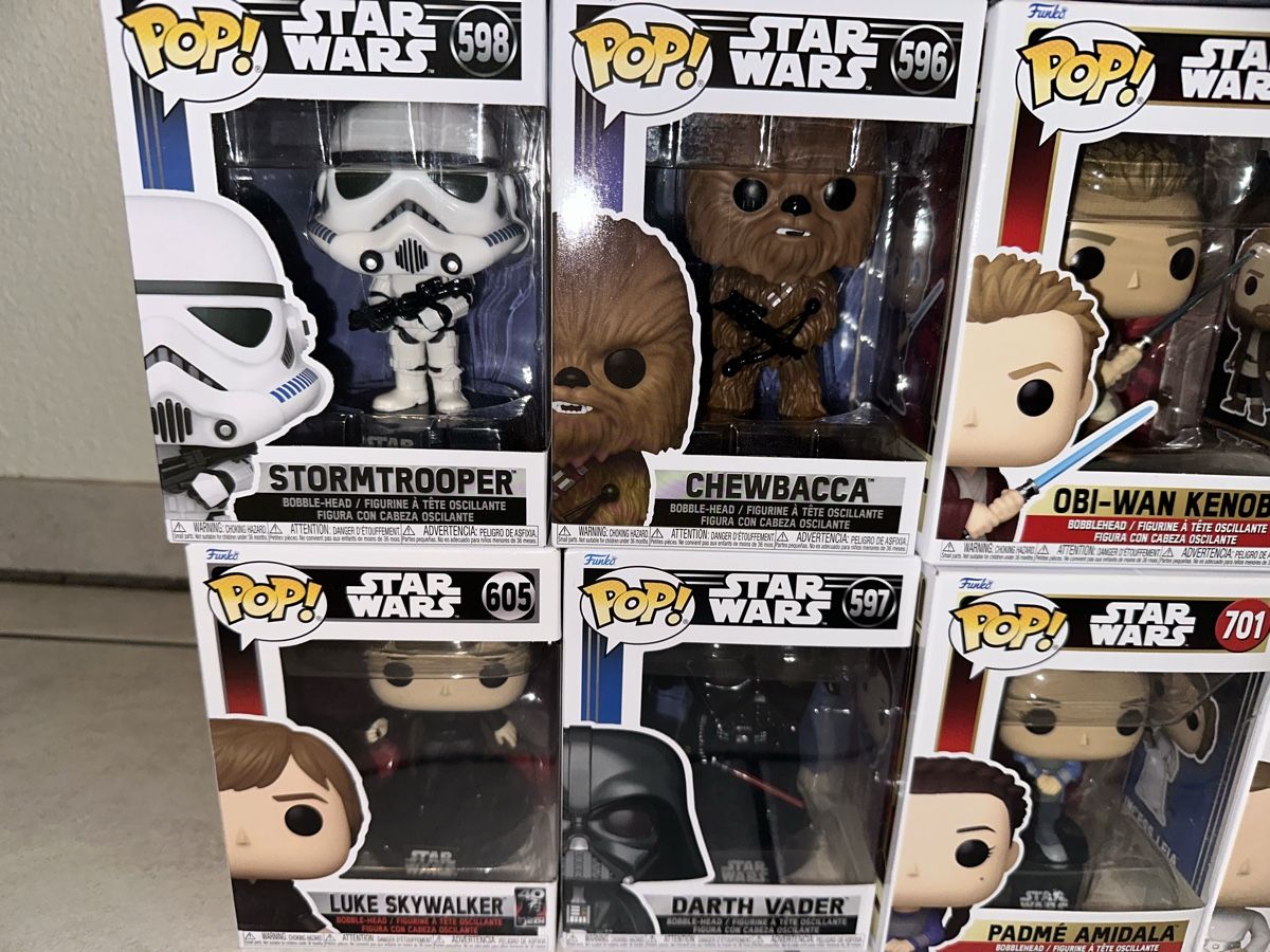 Funko Figurines: Funko Pop Star Wars Sammlung – Neuf avec emballage d'origine à Zofingen par Psch2 4