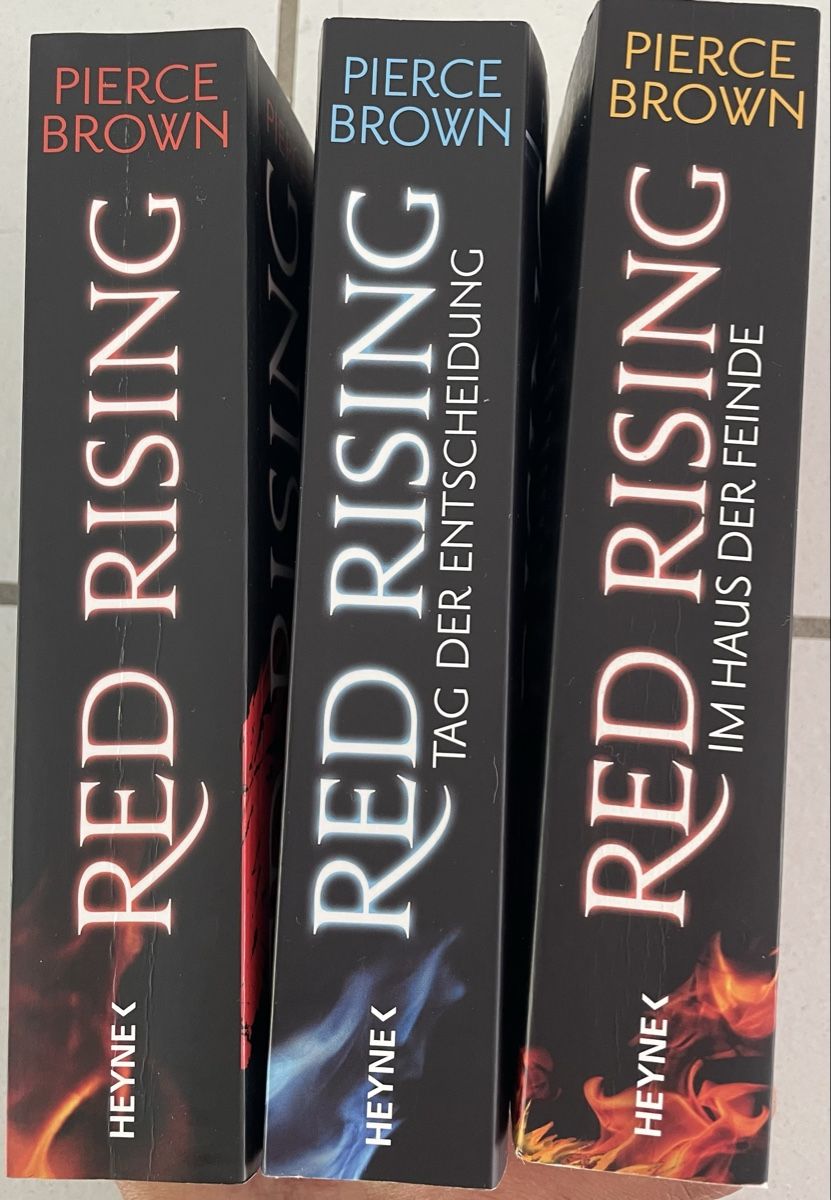 Libri: Red Rising Pierce Brown Teil 1-3 – Usato da Muttenz venduto da Tonsorten 1