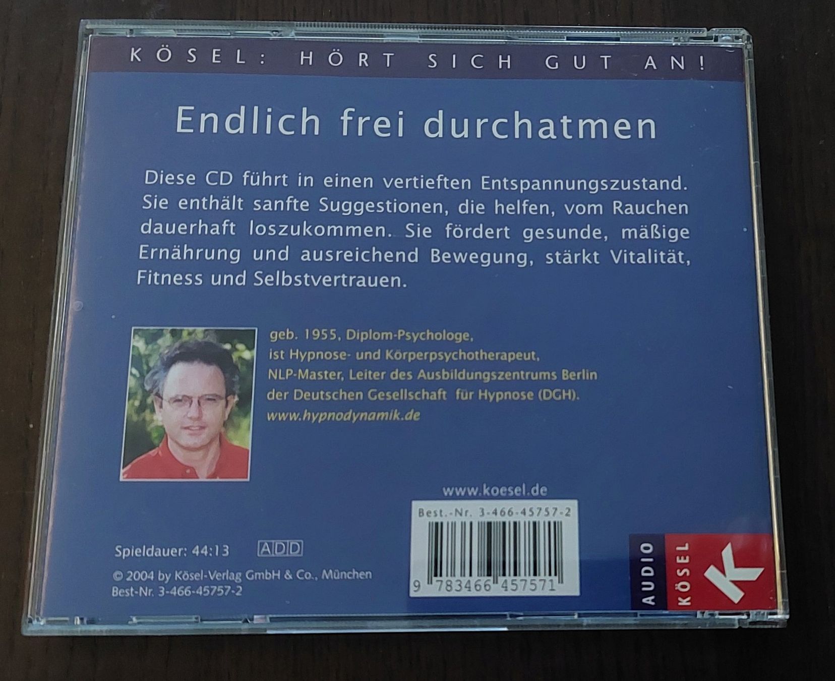 CD: Nichtraucher CD - Endlich Rauchfrei durch Hypnose! – Usato da Emmetten venduto da EverydayTreasures 1