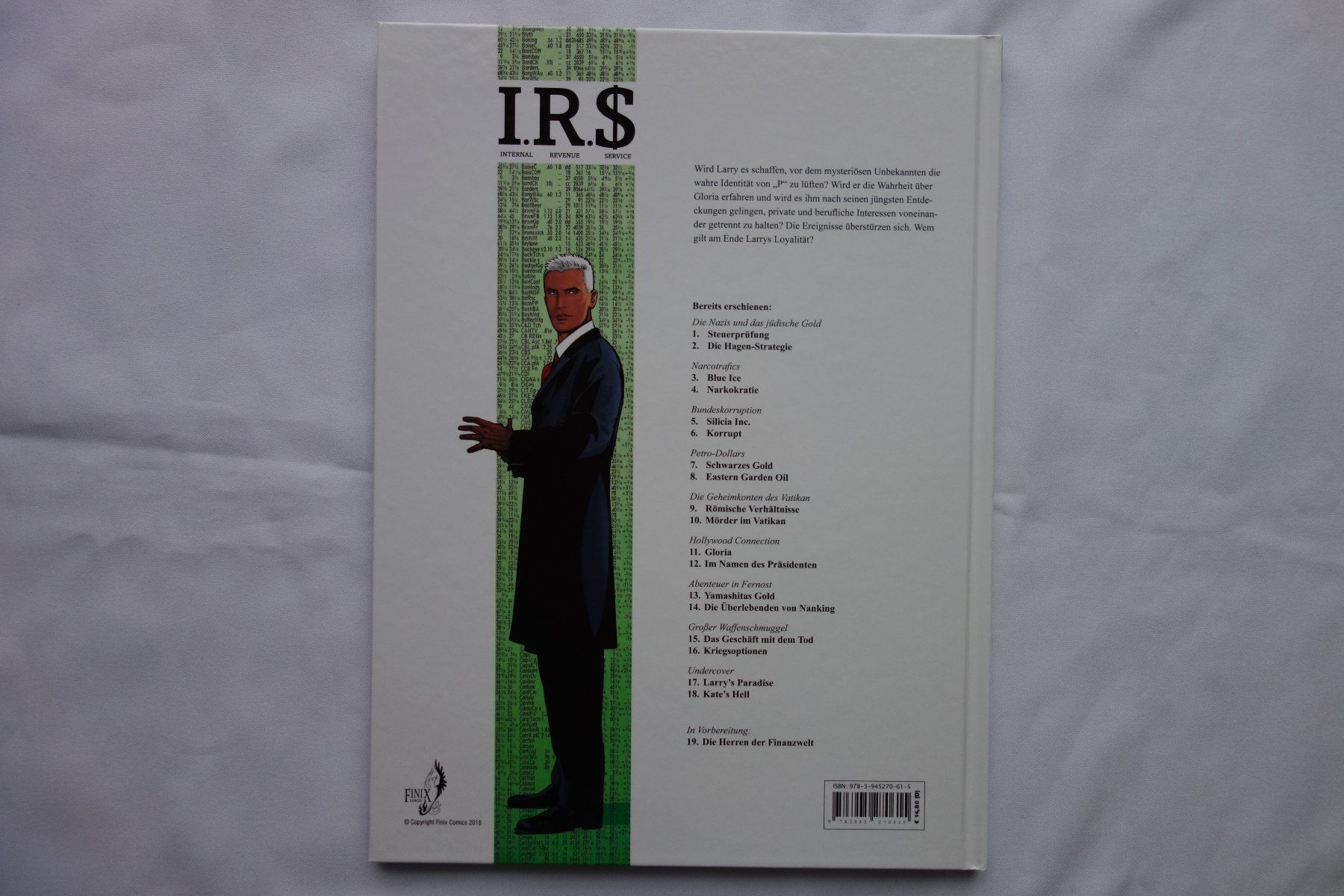 Fumetti: I.R.$. 18 - Gratis Versand ! – Usato da Luzern venduto da ron_35 7