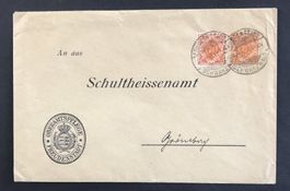 ANTIKER BRIEFUMSCHLAG FREUDENSTADT