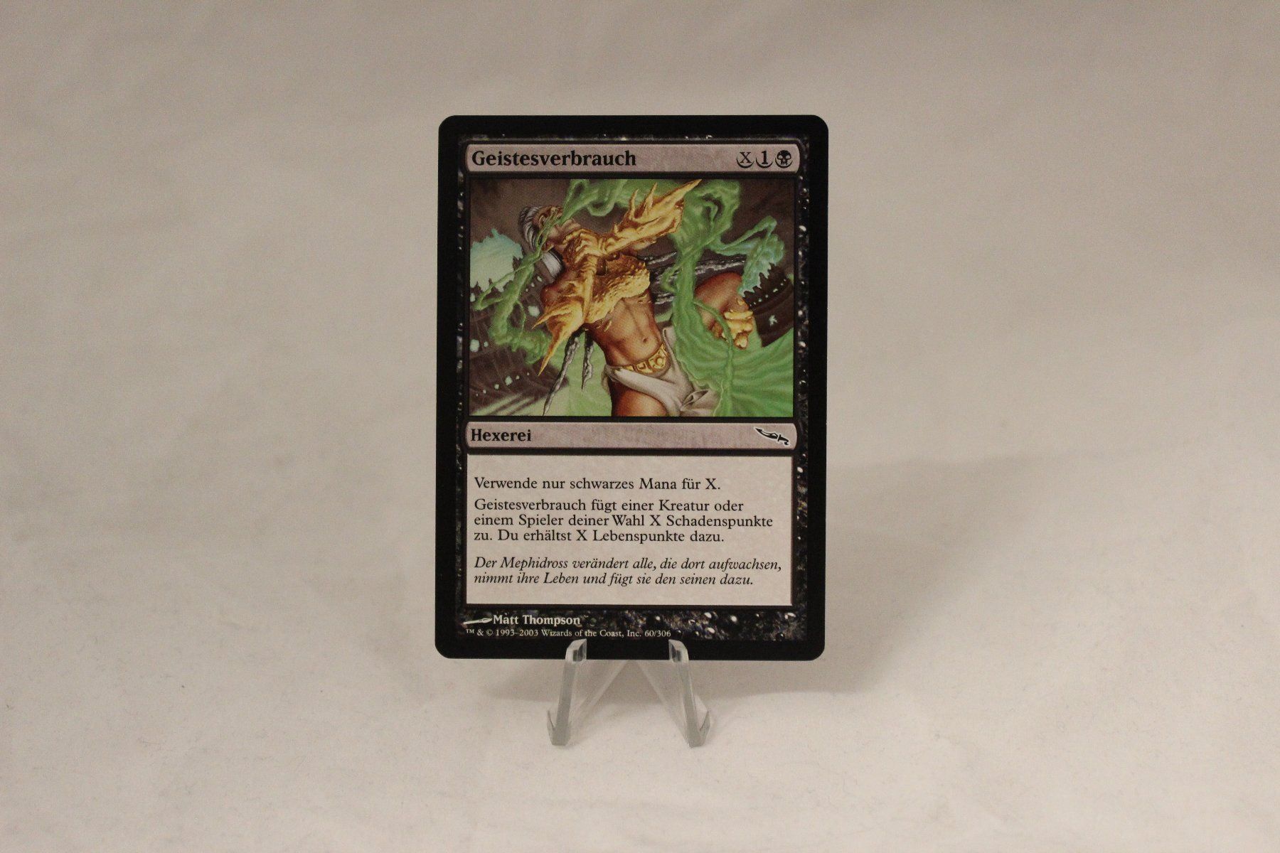 Magic The Gathering Carte collezionabili: Geistesverbrauch - Magic – Usato da Dulliken venduto da Sefty
