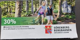 30% Rabatt auf Mooraculum Family-Pass Sörenberg