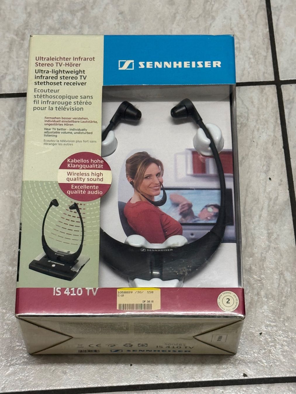 Sennheiser Cuffie: Sennheiser IS 410 TV Kopfhörer – Usato da Kaiseraugst venduto da Drasa