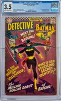 📚 Detective Comics BATGIRL & BATMAN #359 (1967) CGC 3.5 💥