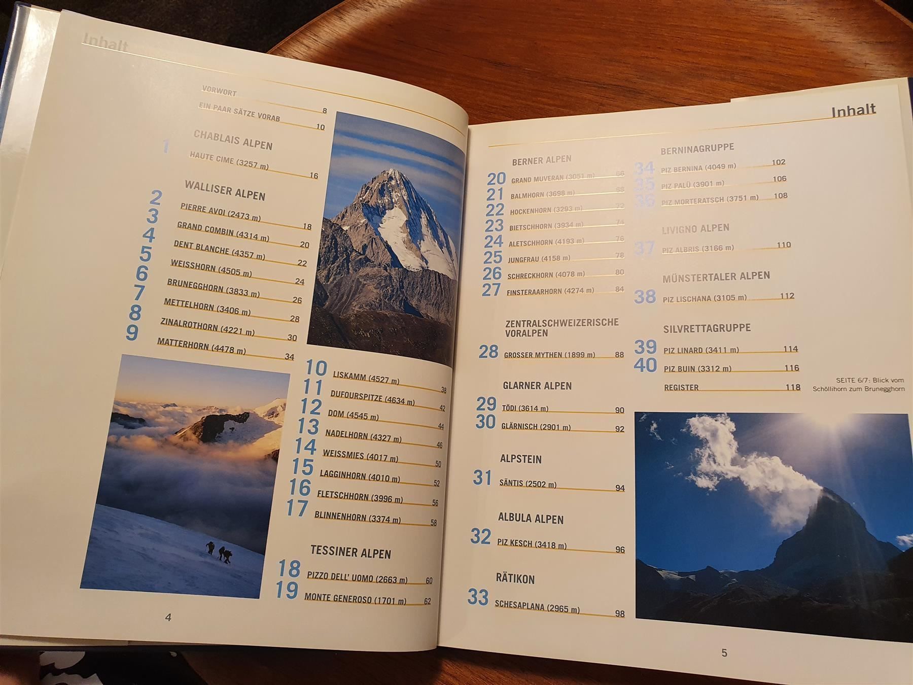 Pareti & prese d'arrampicata: Buch: Die Traumgipfel der Schweiz – Usato da Bern venduto da schatzheber 2