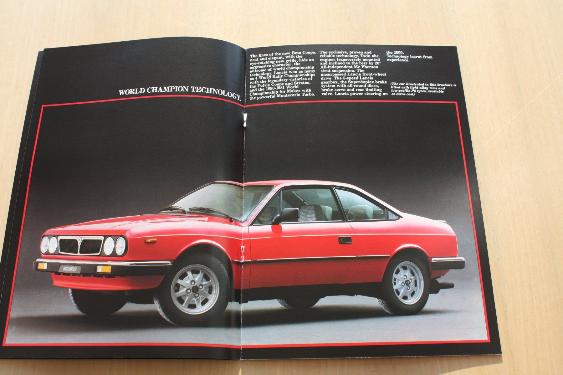 Lancia Dokumente: Lancia Beta Coupe Serie II Prospekt 1981 – Gebraucht aus Wikon von erwin400 2