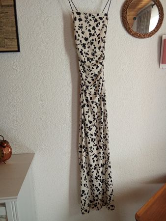 Robe longue été à motifs, taille xs - Élégante et légère!
