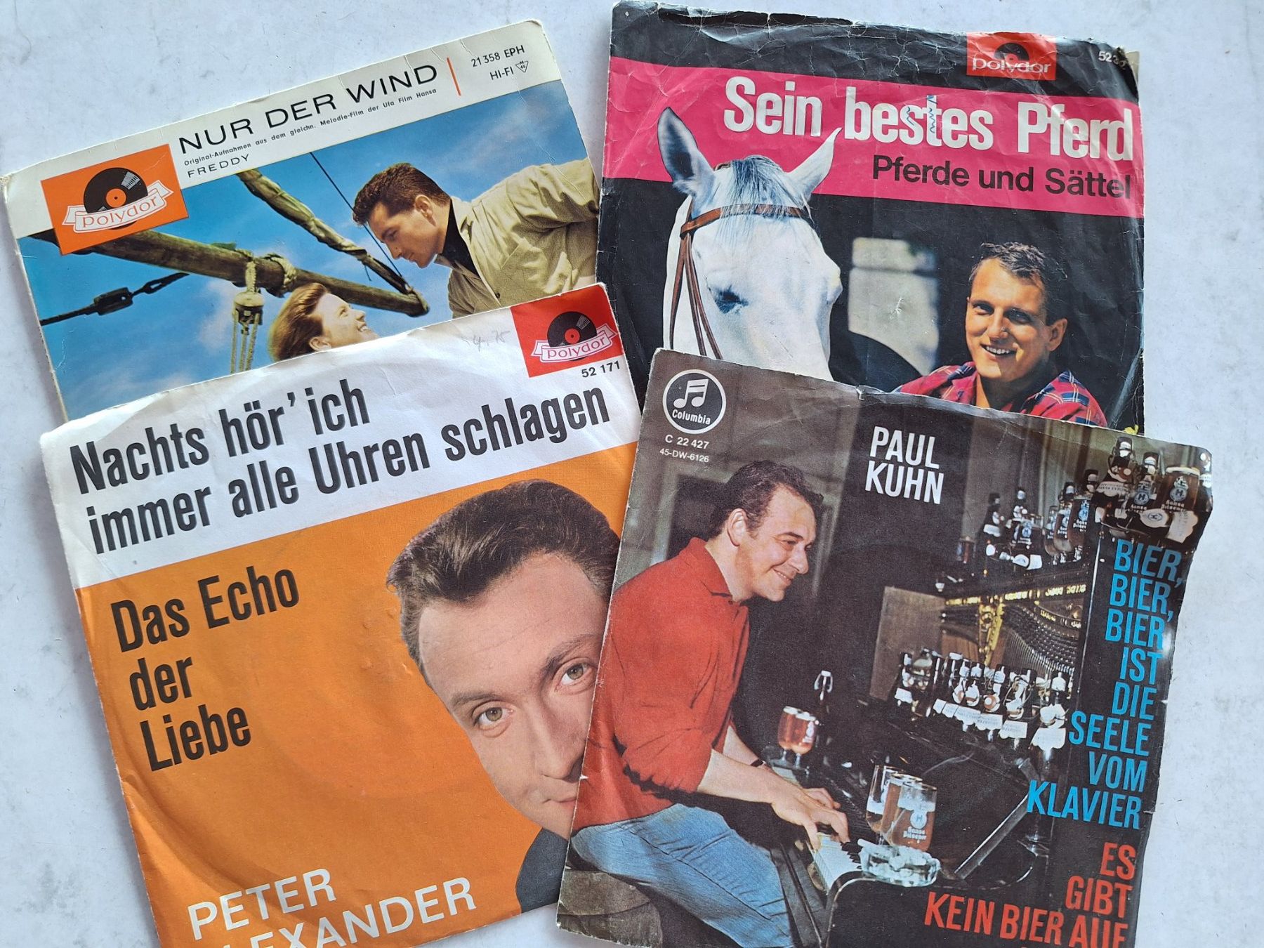 Dischi in vinile: 22 STK DIVERSE URALTE SINGLES – Usato da Huttwil venduto da Kunterbuntli 4