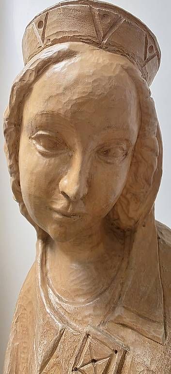 Sculture & Statue: Grosse antike Madonna Statue – Usato da Kaufdorf venduto da Nati-Nati 3