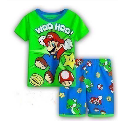 Super Mario Bros Sommerpyjama