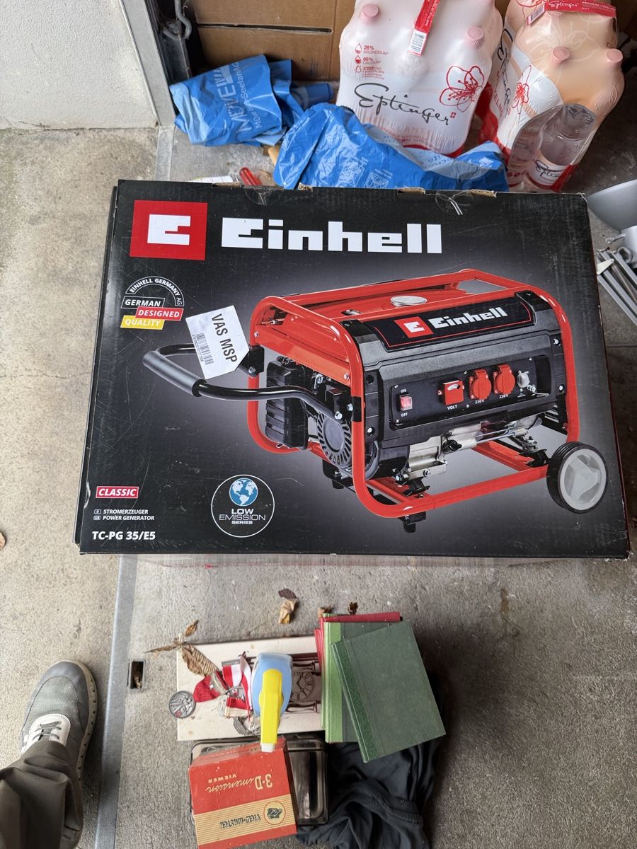 Einhell Generatori di corrente: Stromerzeuger Einhell TC-PG 35/ES  im Karton – Nuovo (secondo la descrizione) da Lyss venduto da nekoreh 2