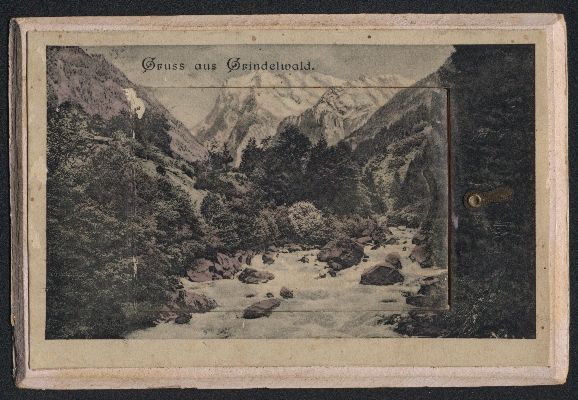 Ansichtskarten: Leporello-AK Grindelwald, Hotel Bär, Ho – Gebraucht aus Berlin von bartko-reher 1