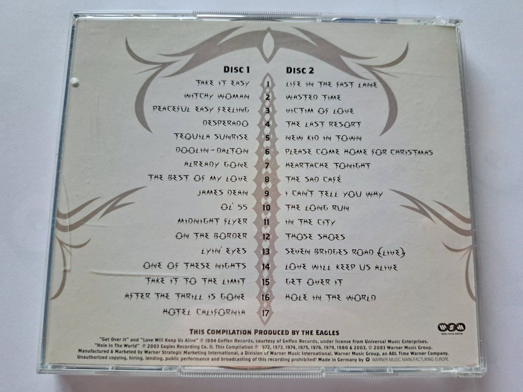 CDs: Cd Eagles - The complete Greatest Hits  – Gebraucht aus Pully von bro_n52j 1