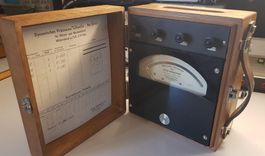 Dynamisches Präzisions-Voltmeter Trüb, Vintage Rarität, 1923