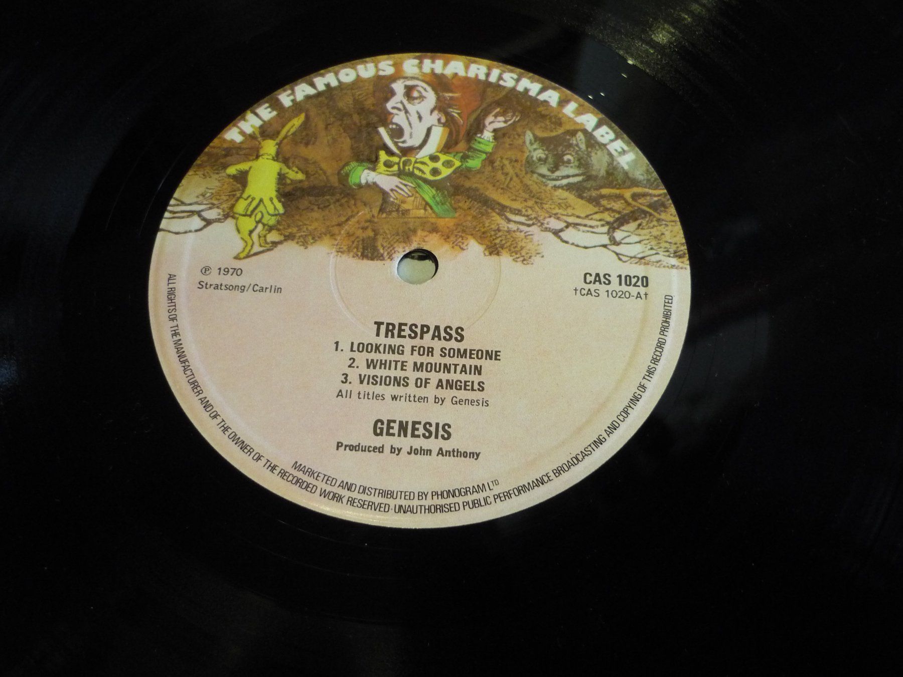 Schallplatten: Genesis - Trespass  - LP Schallplatte Vinyl – Gebraucht aus Beringen von Flatretriever 3