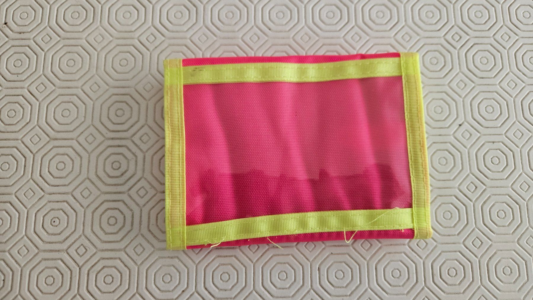 Portafogli: Borsellino vintage fluo Sinalco – Usato da Melano venduto da H-Sara 1