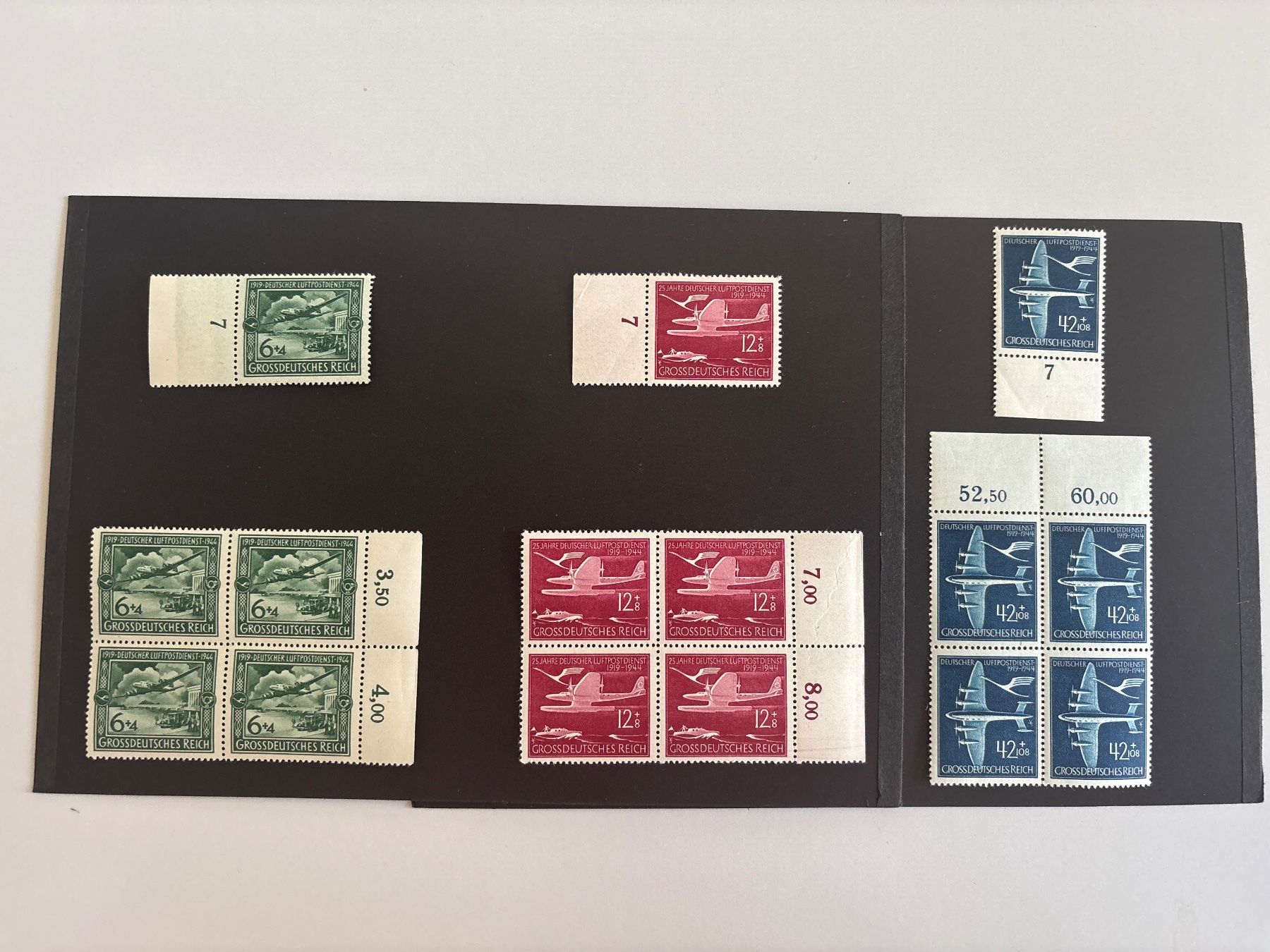 Alle Briefmarken: Lot Marken Deutsches Reich – Gebraucht aus Adliswil von derrick0825