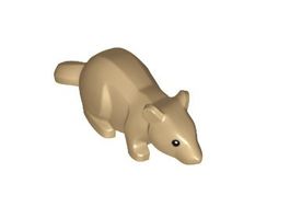 LEGO Animal - Rat / Ratte - 36756pb01 - NEW