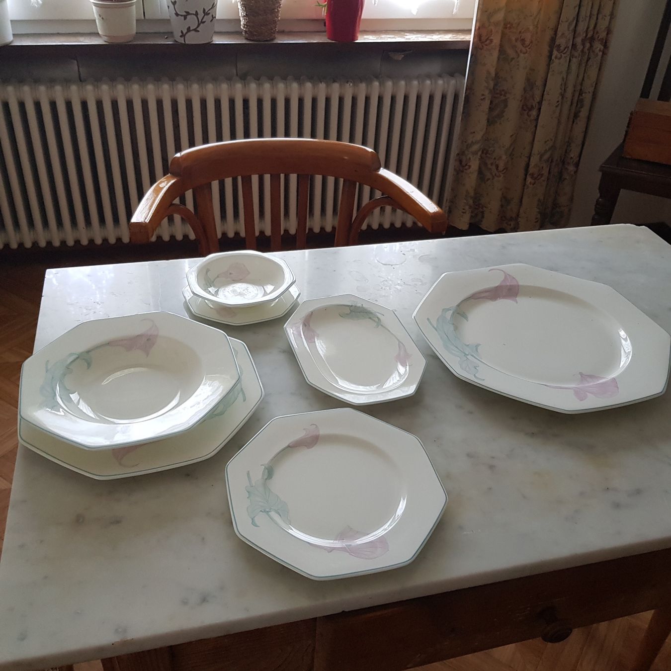 Villeroy & Boch Set di piatti: Villeroy und Boch,  Tafelservice Calla – Usato da Böbikon venduto da morgenstern77 1