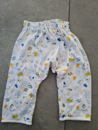 Pyjama Hose Enfant Basic weiss mit Motiv Grösse 90 gebrauch