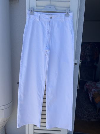 Pantalon blanc Only, taille 40, idéal pour l'été!