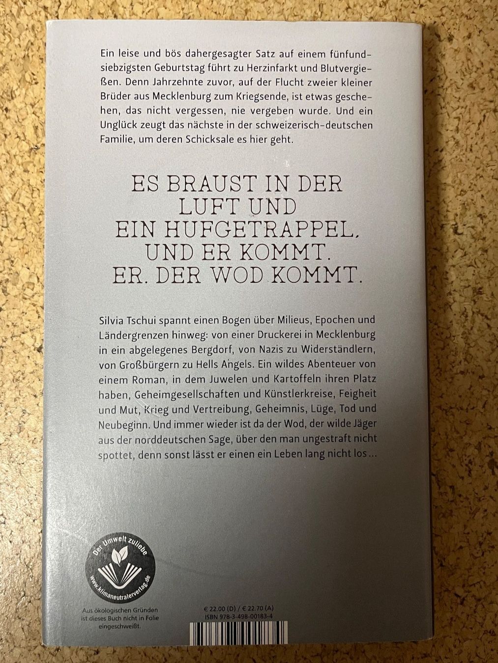 Bücher: Buch gebunden "Der Wod", Silvia Tschui – Gebraucht aus Grosswangen von Vita500 1