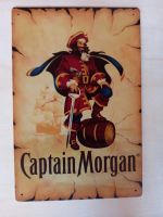 Captain Morgan Blechschild