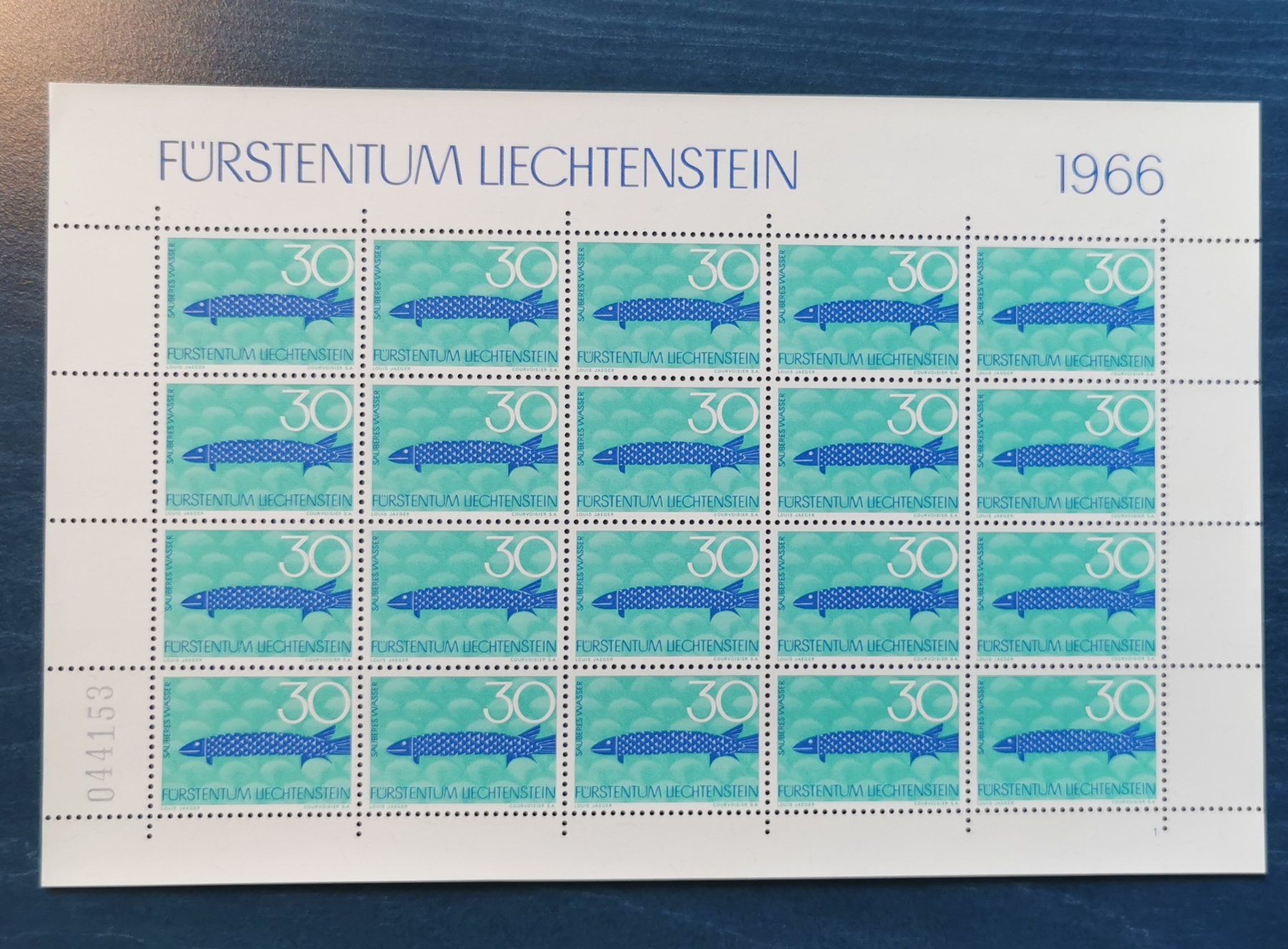 Tutti i francobolli: Liechtenstein 1966* – Nuovo (secondo la descrizione) da Aadorf venduto da Chnorli-Furz