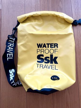 Waterproof Dry Bag, Yellow, 10L - Summer Essential!