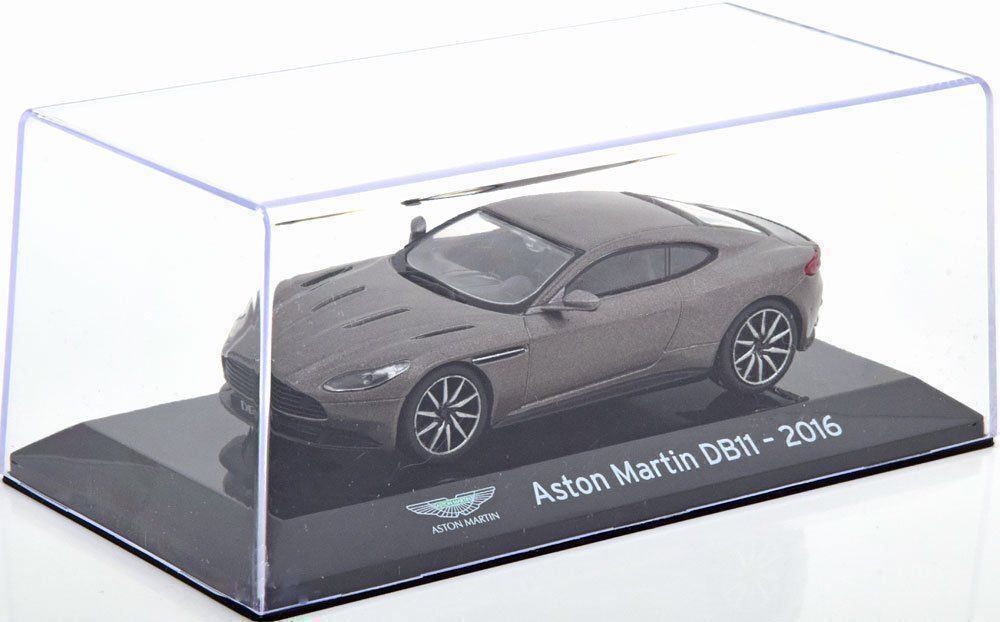 Aston Martin Modellini d'auto: ASTON MARTIN DB11 2016 GRAU 1:43 ALTAYA – Nuovo e nell'imballaggio originale da Suhr venduto da Moebelsiralfred 2