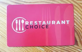 Geschenkkarte "Restaurant Choice" im Wert von CHF 200