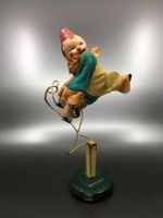 ⭐ Turnender Clown, Zirkusartist, Spielzeug Vintage Spielzeug