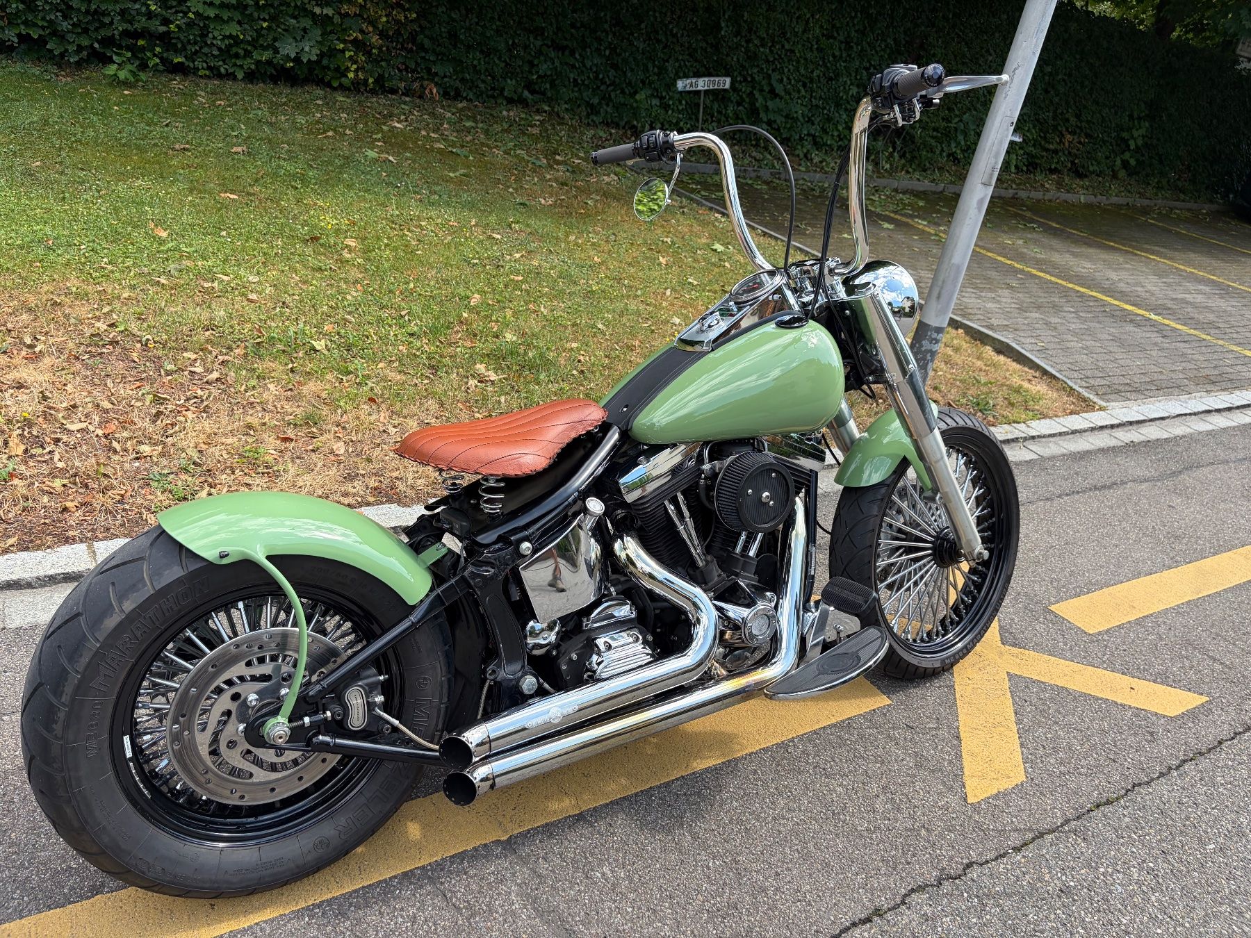 Harley-Davidson Chopper: HARLEY DAVIDSON HERITAGE – Usato da Rütihof venduto da elcheffe81 1