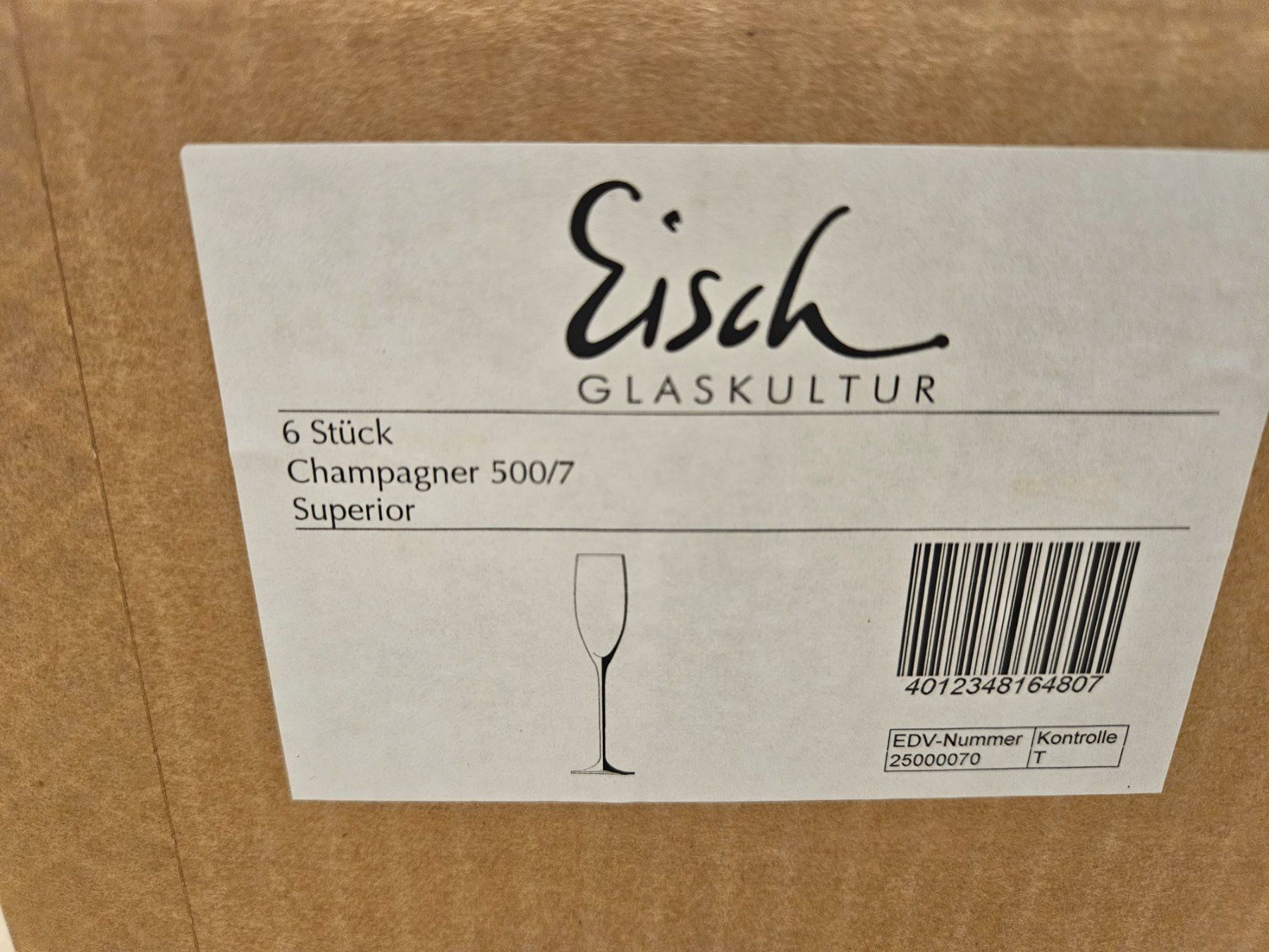 Bicchieri: 6 edle Champagnergläser von Eisch Glaskultur – Usato da Herrliberg venduto da Jummi 4