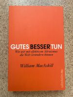 Taschenbuch "Gutes besser tun", William MacAskill