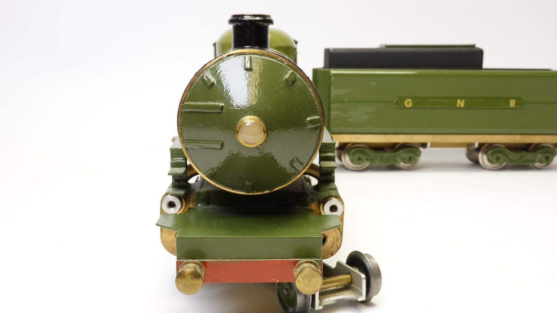 Modellini di ferrovie: e52 Spur 0 WSM / Eigenbau Dampflok GNR grün – Usato da Thun venduto da evinka_gmbh 2