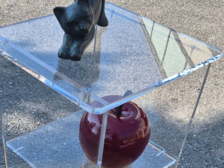 Regale: Étagère, console plexiglas Johann JAKOB – Gebraucht aus Fully von tameab 3