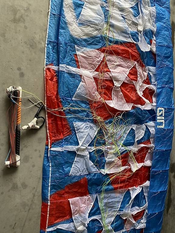 Aquilone: Gin Snowkite Shaman 9qm – Usato da Putz venduto da Noerli03 1