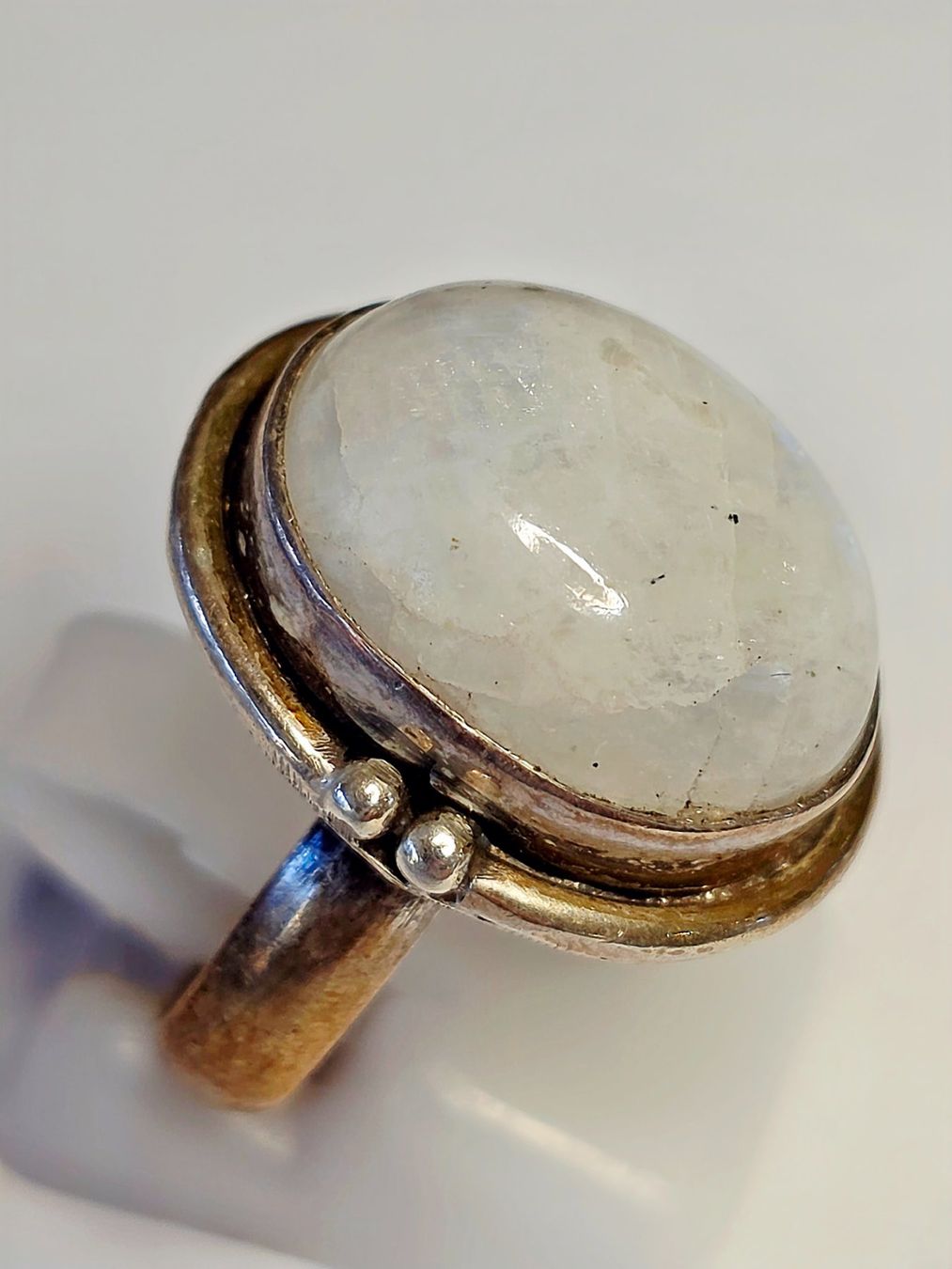 Ringe: Mondstein Solitaire Fingerring – Neu (gemäss Beschreibung) aus Zürich von benedikt12 1