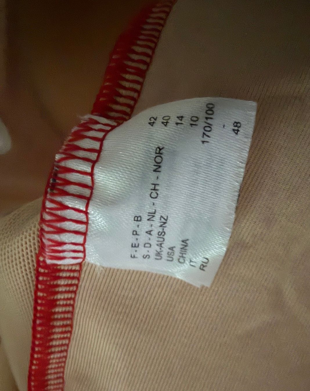 Costumi da bagno & Bikini: Badeanzug, Grösse 40, rot – Usato da Urdorf venduto da Kandis02 3