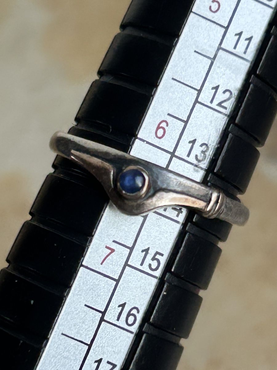 Anelli: Silberrring swing lapislazuli & gold – Usato da Dittingen venduto da Bellevista 5