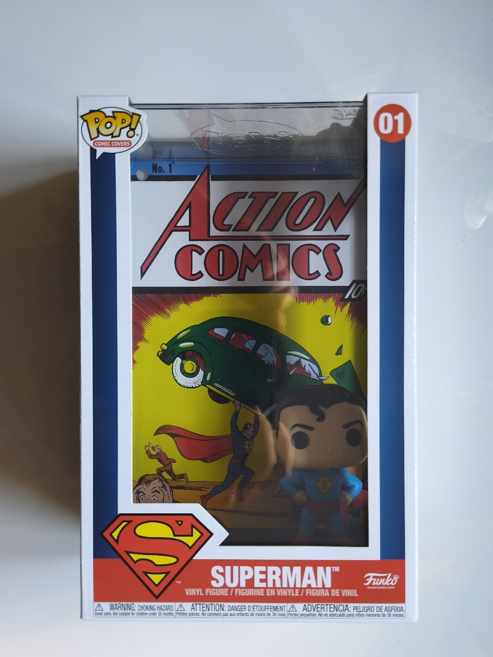Funko Statuette: Funko Pop! Comic Covers Superman Nr. 01 Comic Figure ab 1 Fr – Usato da Rüfenacht BE venduto da Morfius