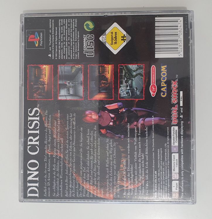 Dino Crisis Ps1 | Kaufen Auf Ricardo