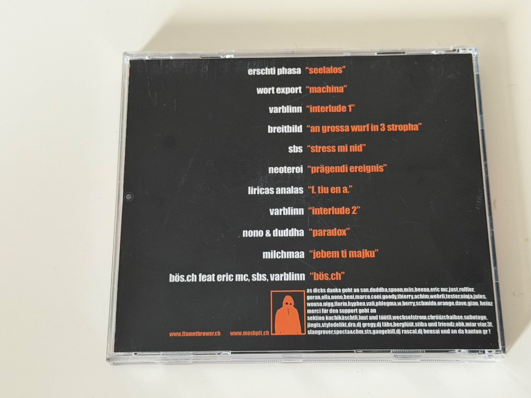 CD: MOSHPIT PRESENTS AMPLIFIED CD - Schweizer HipHop – Nuovo (secondo la descrizione) da Altstätten SG venduto da sheamus 1
