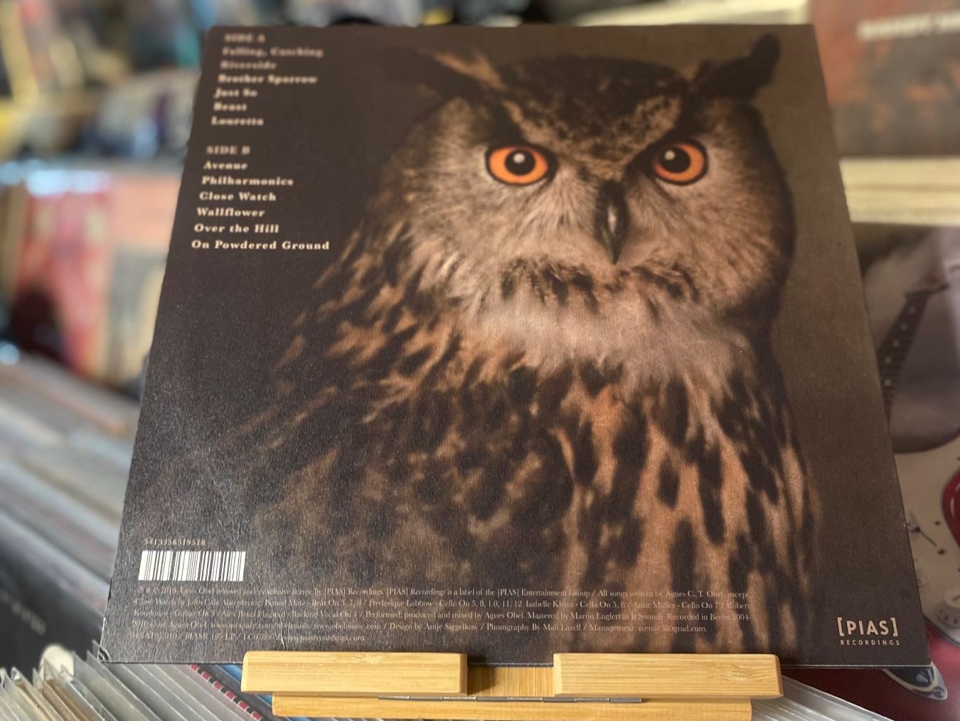 Schallplatten: AGNES OBEL - PHILHARMONICS...OG EU 2010...VG+/EX – Gebraucht aus Gals von Diskopatshop 1
