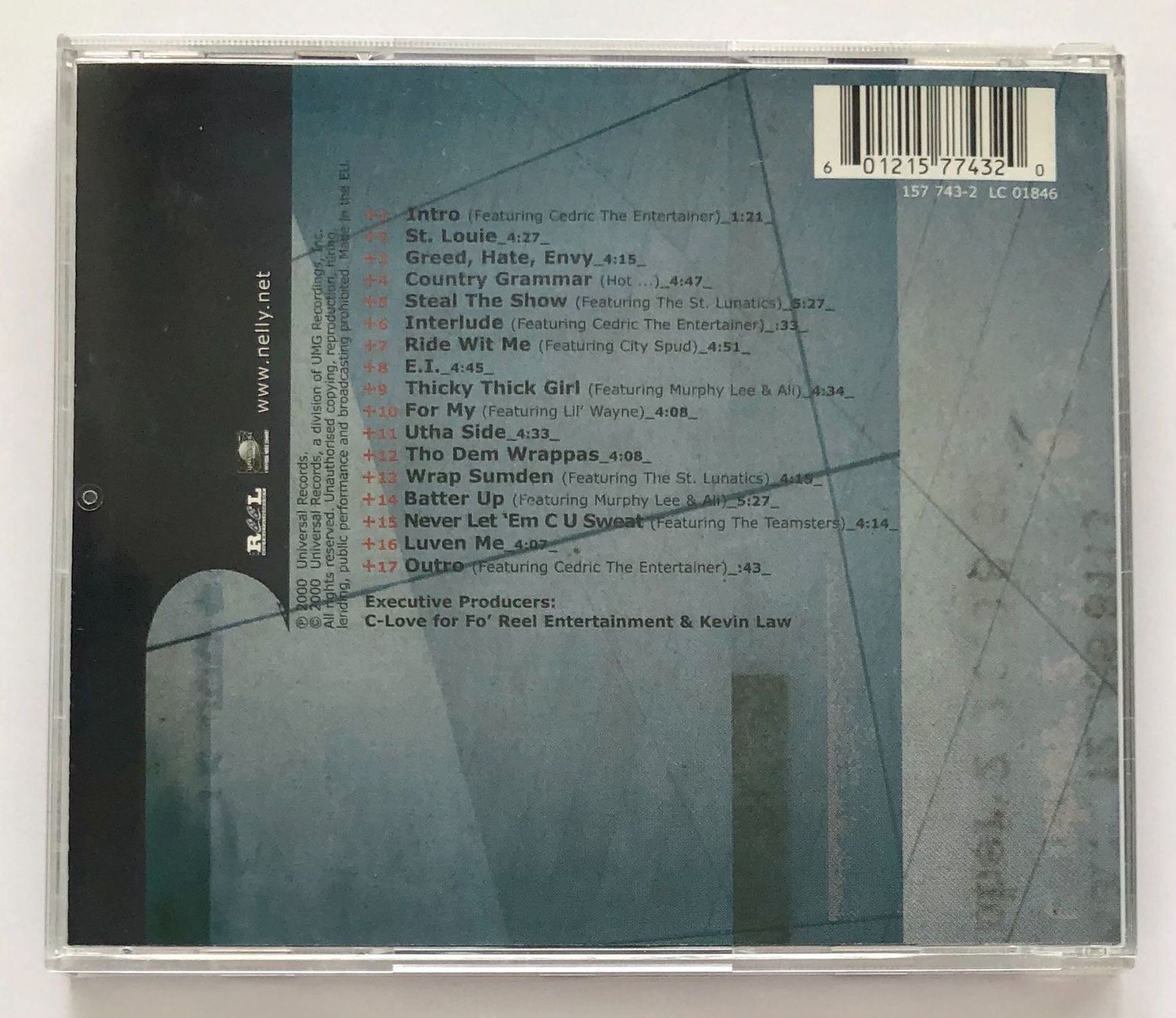 CD: CD - Nelly: Country Grammar – Usato da Zürich venduto da T_H_O_M_A_S 1