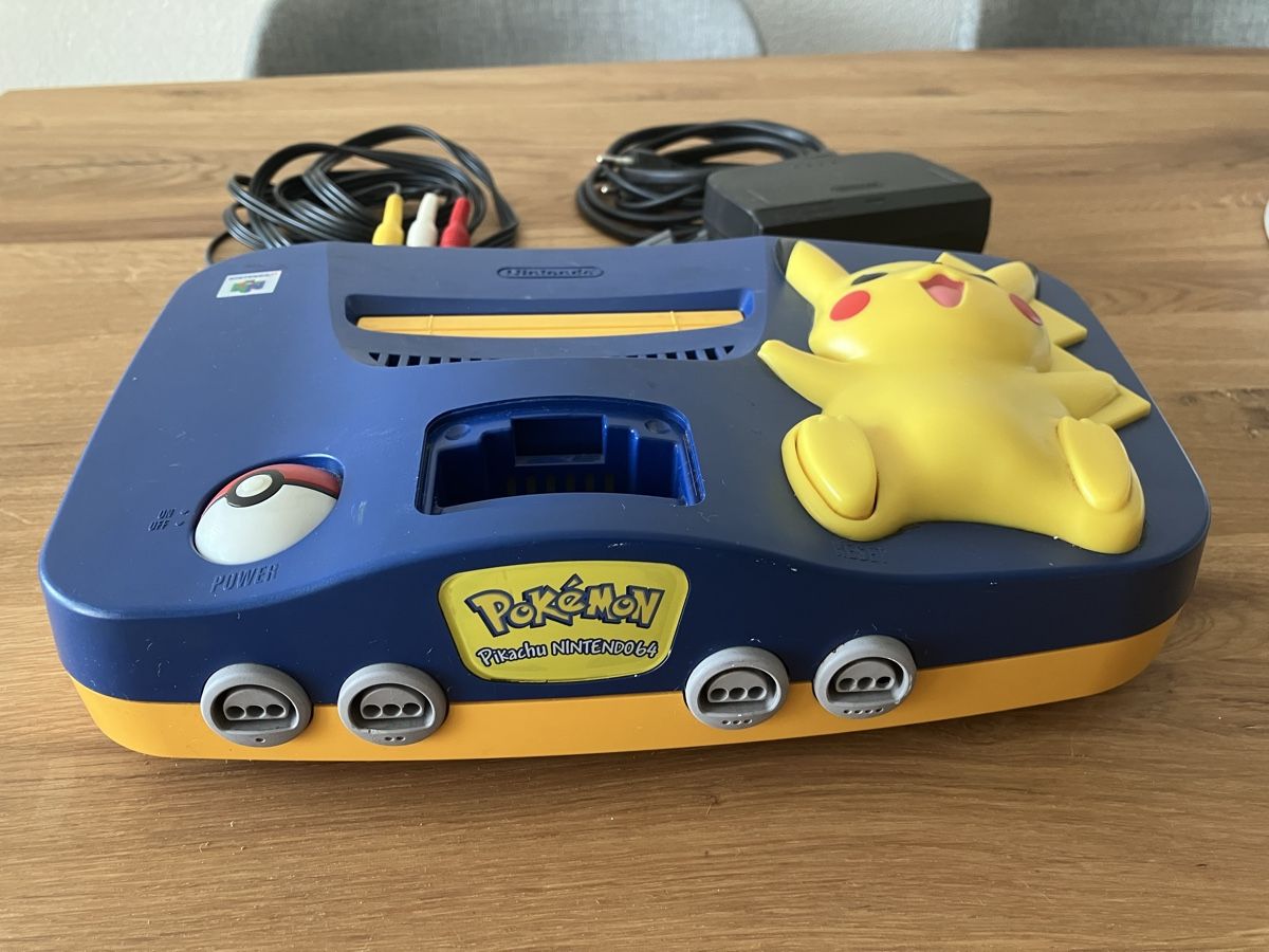 Nintendo Consoles: Console Nintendo 64 N64 Pikachu édition  – D'occasion à Châtel-St-Denis par Lestresorsdugrenier 4